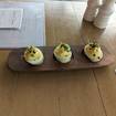 Una foto de Potato Salad Deviled Eggs de un restaurante
