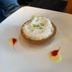 Una foto de Key Lime Pie de un restaurante