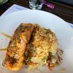 Una foto de Salmon de un restaurante