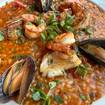 Une photo de Seafood Risotto d'un restaurant