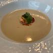 Lobster Bisque-Foto eines Restaurants