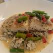 Una foto de Halibut de un restaurante