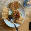 Una foto de Salmon Tartare de un restaurante