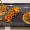 A photo of Seafood Cake Duet of a restaurant