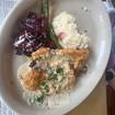 Pork Schnitzel-Foto eines Restaurants