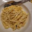 Une photo de Tagliolini al limone d'un restaurant