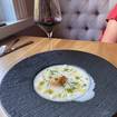 Una foto de Seafood Chowder de un restaurante