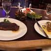 Una foto de New York Strip de un restaurante