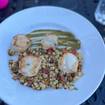 Una foto de Pan Seared Scallops de un restaurante