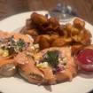 Una foto de Smoked Salmon de un restaurante