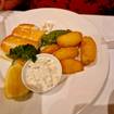 Fillet of Halibut-Foto eines Restaurants