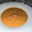 Una foto de Maine Lobster Bisque de un restaurante