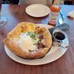 Una foto de Dutch Babies de un restaurante