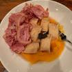 Una foto de Agnolotti de un restaurante