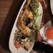 Una foto de Shrimp Taquitos de un restaurante