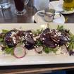 Beet and Goat Cheese Salad-Foto eines Restaurants
