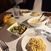 Una foto de Cacio e Pepe de un restaurante