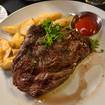 Una foto de Bison Ribeye de un restaurante