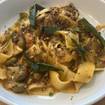 Una foto de Pappardelle de un restaurante
