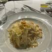 Una foto de Fettuccine Cacio E Pepe de un restaurante