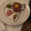 Una foto de Steak Tartare de un restaurante