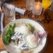 A photo of Chilaquiles of a restaurant