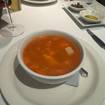 Fish Soup-Foto eines Restaurants