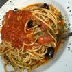 Una foto de Spaghetti Alla Carbonara de un restaurante