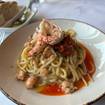Una foto de Spaghetti de un restaurante
