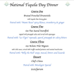 A photo of National Tequila Day Dinner of a restaurant