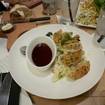 Una foto de Chicken Potstickers de un restaurante