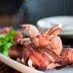 Una foto de Bacon Wrapped Shrimp de un restaurante