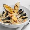 Una foto de Seafood Chowder de un restaurante