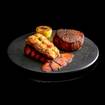 Una foto de Filet Mignon & Lobster Tail de un restaurante