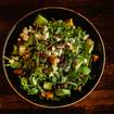 Una foto de Pizza + Salad + Btl Wine  $50 de un restaurante