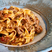 Una foto di Tagliatelle Alla Bolognese di un ristorante