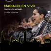 Una foto de Mariachi en vivo de un restaurante