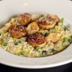 Una foto de Shrimp and Scallop Risotto de un restaurante