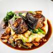 Braised Short Rib Risotto-Foto eines Restaurants