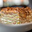 A photo of Lasagna Bolognese of a restaurant