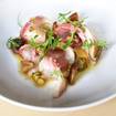 A photo of Hamachi Sashimi of a restaurant