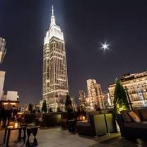 Monarch Rooftop Lounge Restaurant New York Ny Opentable