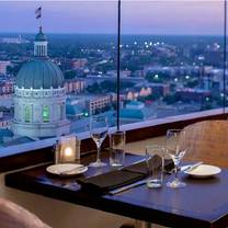 foto del ristorante eagle's nest - hyatt regency indianapolis