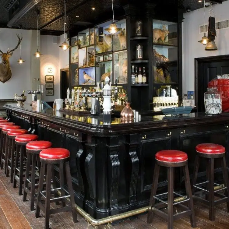 Bar Interior - The Jugged Hare, London, 