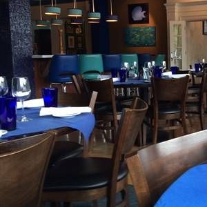 The Blue Fish Restaurant interior
