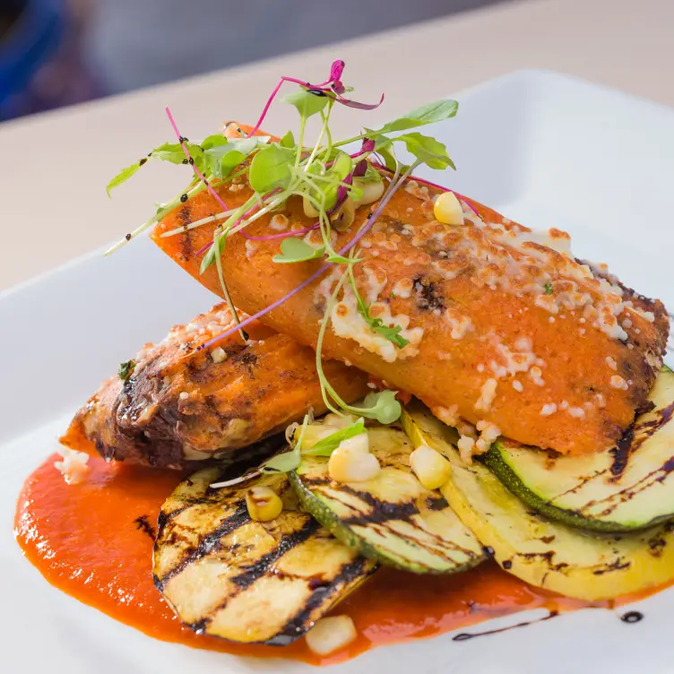 Roasted Green Chile Tamale - Cielos, Tucson, AZ