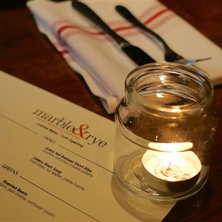 Marble & Rye, Arlington, VA