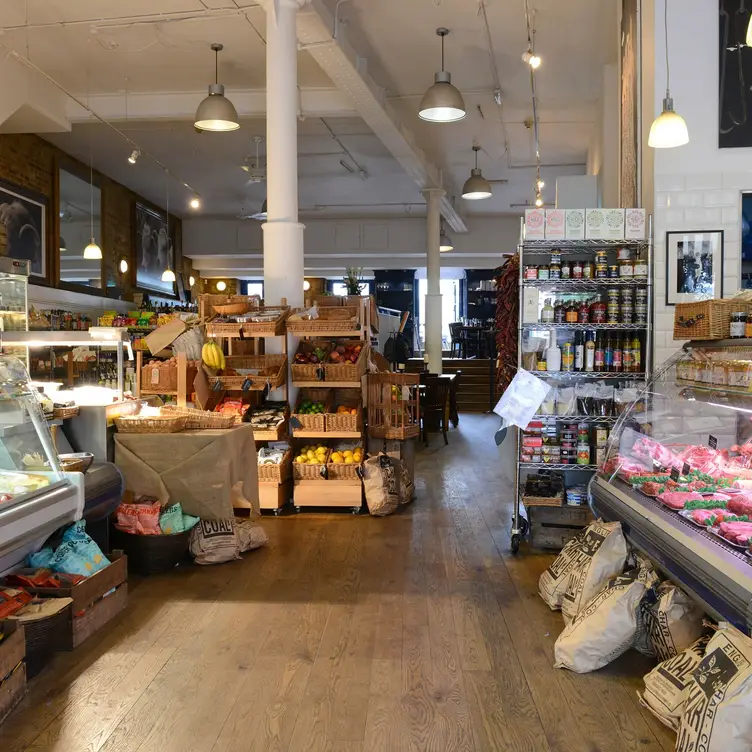 Shop Entrance - The Butcher & Grill, London, 