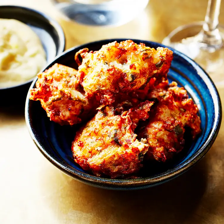 Saffron Fritters - Jose Pizarro - Broadgate, London, 
