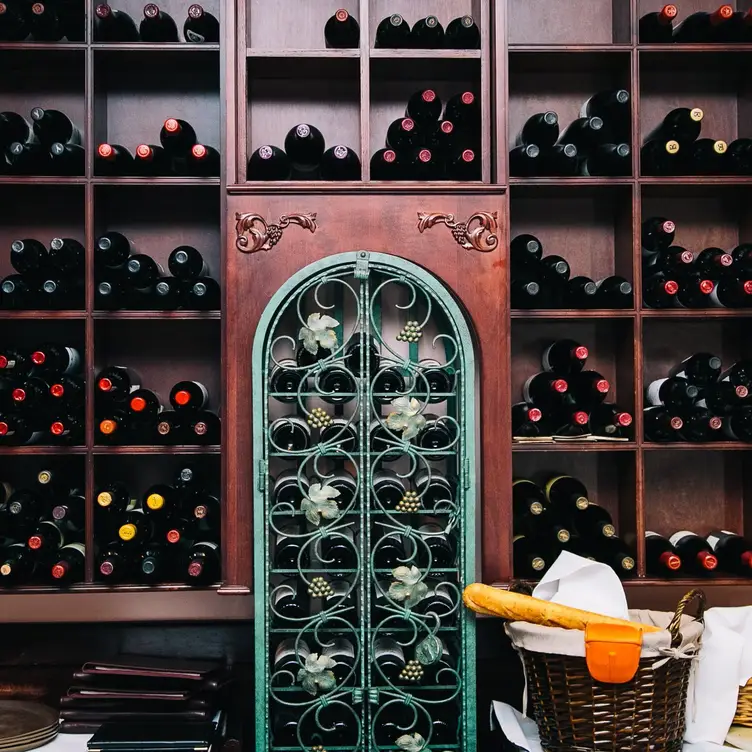 Interior Wine Wall - Charivari - Permanently Closed, Houston, TX
